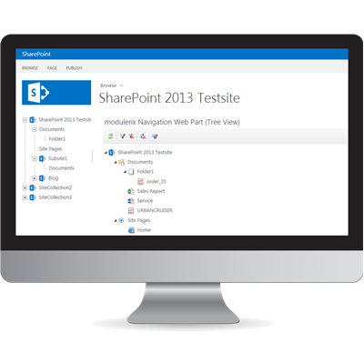 Picture of SharePoint Navigation Tools
